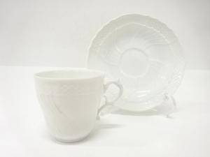 Richard Ginori　リチャードジノリ　ベッキオホワイト　デミタスカップ＆ソーサー　洋食器